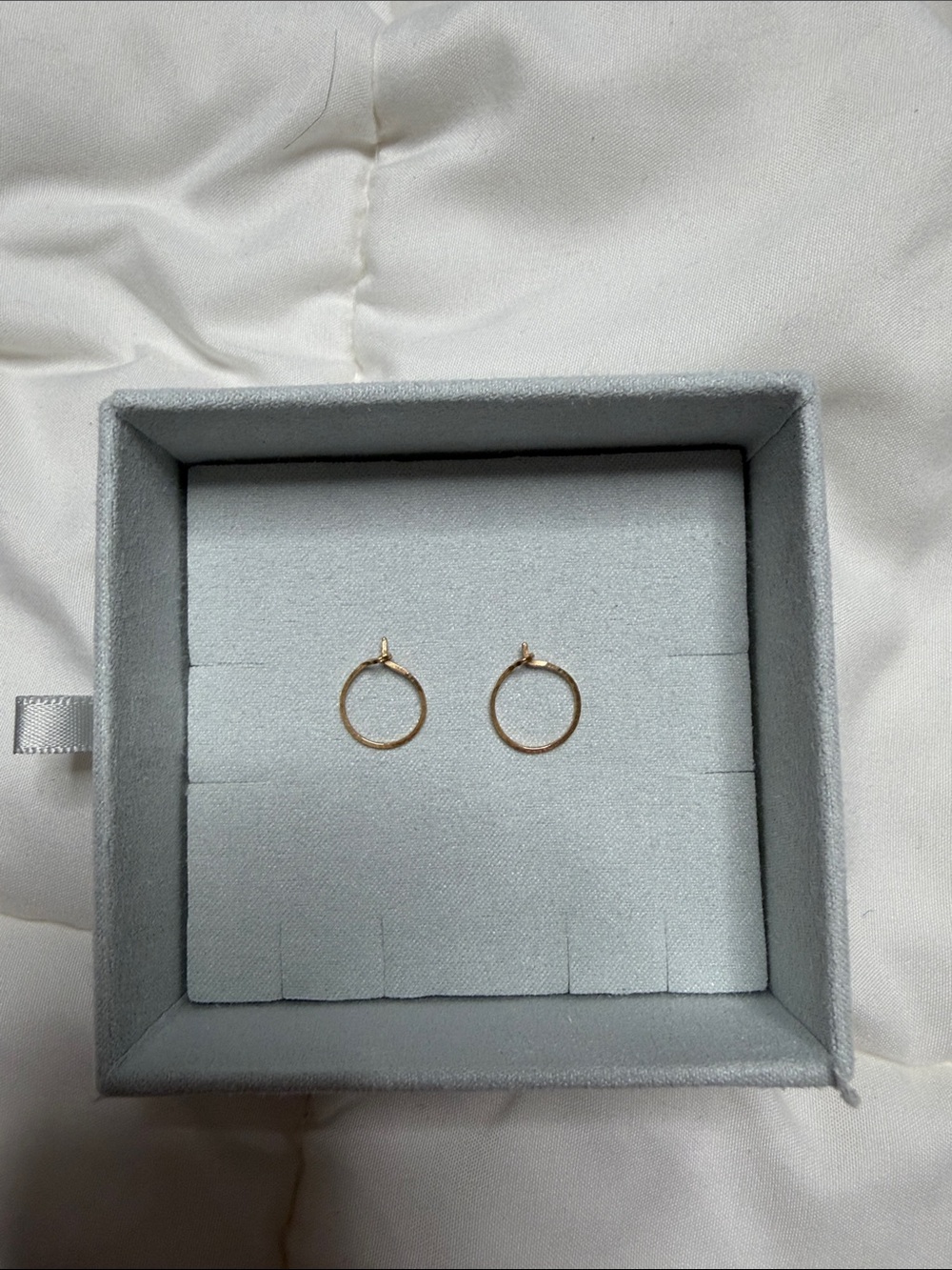 14k Mini Dream Hoops